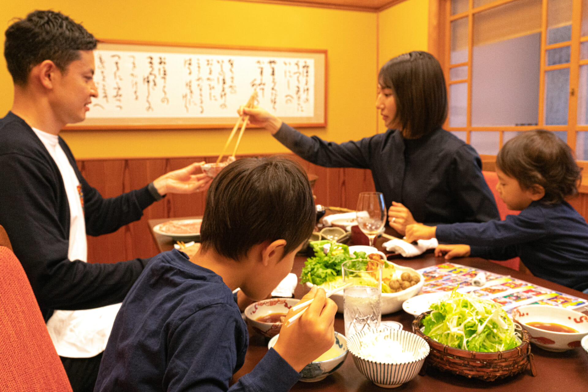 何世代にもわたって