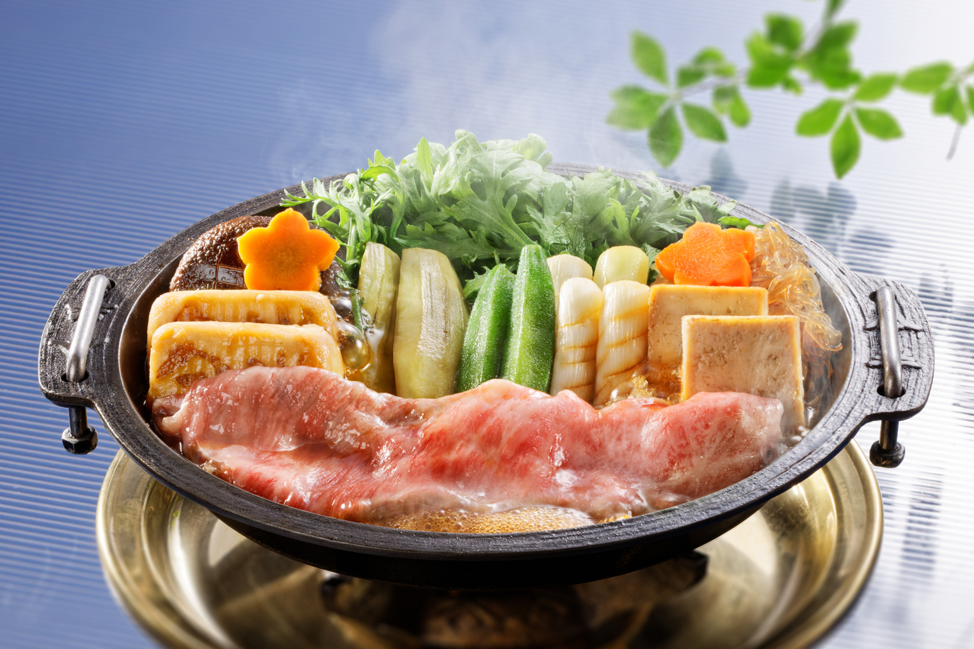 夏のすき焼鍋