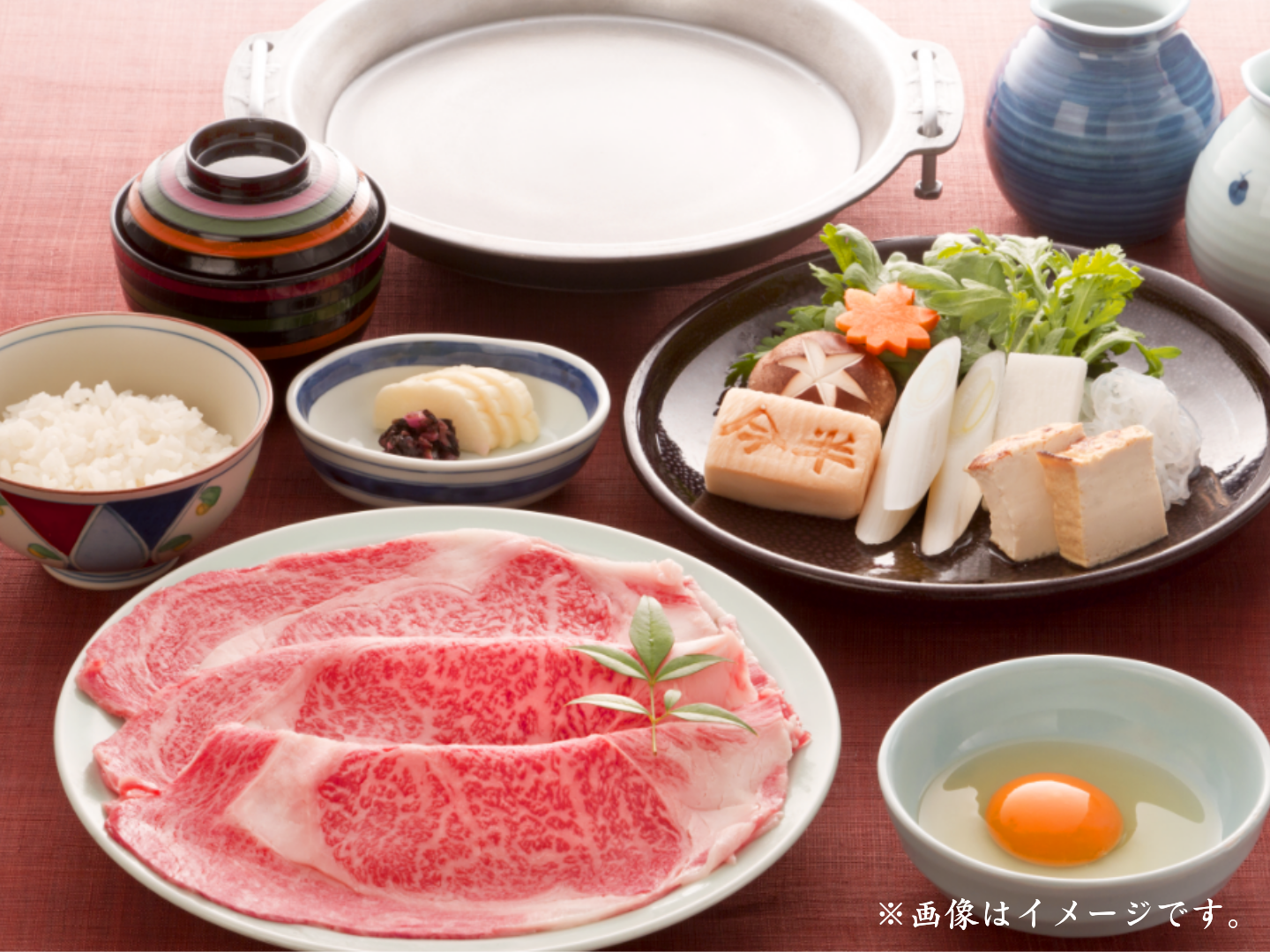 お昼のすき焼「お昼のすき焼」