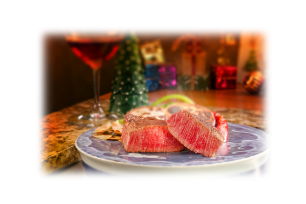 魚介の踊り焼と極上牛季節コース